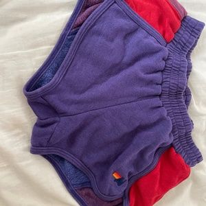 Aviator Nation Purple Sweatshorts XS